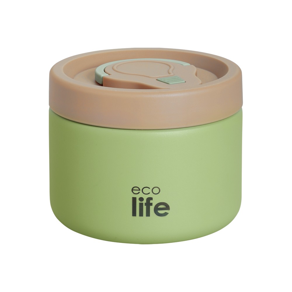 Θερμός Φαγητού 650ml Πράσινο, Ecolife